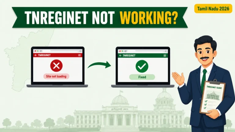 TNREGINET Not Working Today 8 Proven Fixes & Reasons (2026)